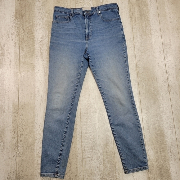Everlane High Rise Skinny Jean Size 32 Tall Length - Picture 5 of 9